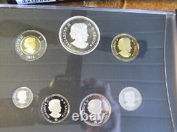 2014 Royal Canadian Mint 7 Coin Silver Proof Set