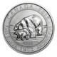 2015 1.5 oz $8 Silver Polar Bear and Cub Coin. 9999 Fine, Royal Canadian Mint