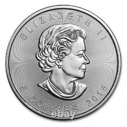 2015 1.5 oz $8 Silver Polar Bear and Cub Coin. 9999 Fine, Royal Canadian Mint