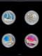 2015-2017 Canada Weather Phenomenon 1 oz $20 4-Coin Colorized Silver Proof Set