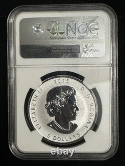 2015 $5 Canada Silver Maple Leaf NGC PF69 E=mc2 Privy Rev Proof