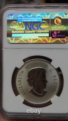 2015 CANADA Winnipeg Jets NHL 1/2 oz NGC PF 69 REVERSE PROOF Silver $10 Coin