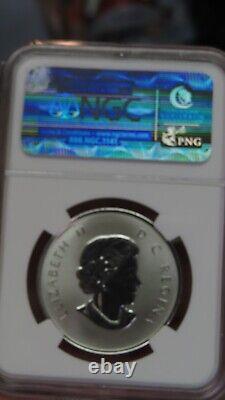 2015 CANADA edmonton oilers NHL 1/2 oz NGC PF 69 REVERSE PROOF Silver $10 Coin