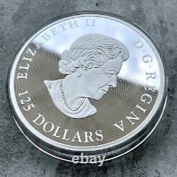 2015 Canada 1/2 Kilo. 9999 Fine Silver Coin $125 Grey Fox