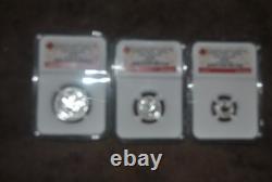 2015 Canada $1 $5 Silver Maple Leaf Reverse Proof Incuse, PF70 Early Release