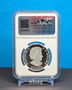 2015 Canada $10 DC Comics Supergirl Strength Ngc Pf70 Matte Silver Coin