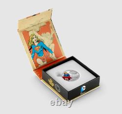 2015 Canada $10 DC Comics Supergirl Strength Ngc Pf70 Matte Silver Coin