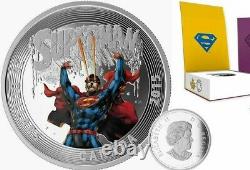 2015 Canada $20 9999 Silver Superman Cover #28 Mint Package $108.88