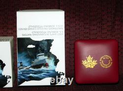 2015 Canada $20 Lost Ships In Canadian Waters S. S. Edmund Fitzgerald Silver Coin