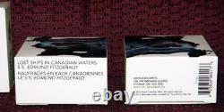 2015 Canada $20 Lost Ships In Canadian Waters S. S. Edmund Fitzgerald Silver Coin