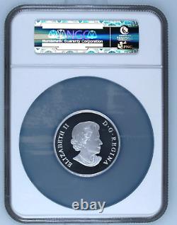 2015 Canada $200 Silver Rugged Mountains, Matte Proof, NGC PF-70 Pop 2/0