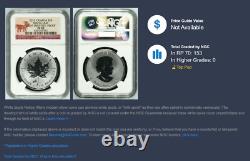 2015 Canada $5 Silver Maple Leaf with LUNAR GOAT PRIVY, Reverse Proof NGC PF70