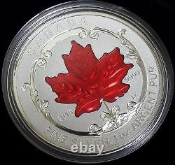 2015 Canada Fine Silver Fractional Set The Maple Leaf! 5 pc 0.9999 fine silver