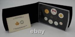 2015 Canada Fine Silver Proof Set 50th Anniversary of the Canadian Flag RCM