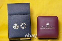 2015 Canada Jade Polar Bear 31.39g Silver Proof With Box & COA