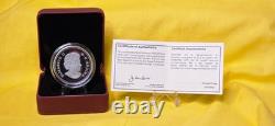 2015 Canada Jade Polar Bear 31.39g Silver Proof With Box & COA