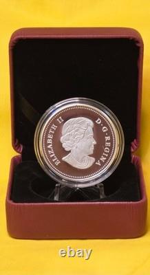 2015 Canada Jade Polar Bear 31.39g Silver Proof With Box & COA