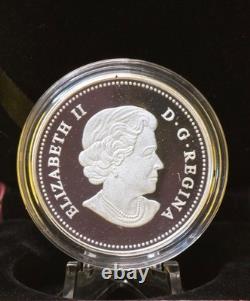 2015 Canada Jade Polar Bear 31.39g Silver Proof With Box & COA