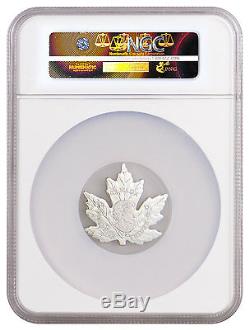 2015 Canada Maple Leaf Shaped 1 oz Silver Proof $20 Coin NGC PF69 UC SKU48516