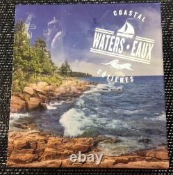 2015, Canada, Proof, 200 Dollar. 999 Silver Coin, Coastal Waters, Mintage 25,000