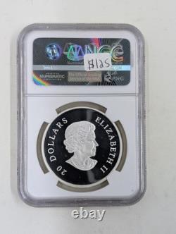 2015 Canada S$20 NGC PF70 Ultra Cameo Misty Morning Mule Deer Colorized