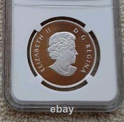 2015 Canada SILVER $10 NGC PF 70 ULTRA CAMEO FIFA WOMEN'S WORLD CUP GO CANADA GO