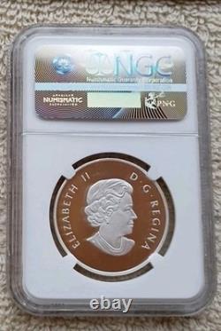 2015 Canada SILVER $10 NGC PF 70 ULTRA CAMEO FIFA WOMEN'S WORLD CUP GO CANADA GO