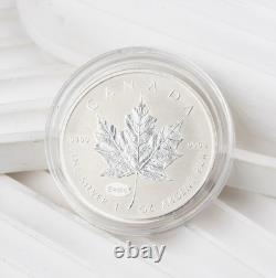 2015 Canada Silver Maple Leaf $5 1 Oz Silver Reverse Proof E=MC2 Privy 1501B