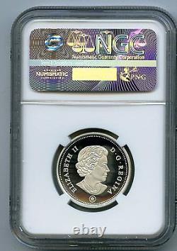 2015 Canada Silver Proof 50 Cent Half Dollar Ngc Pf70 Ucam. 999 First Releases