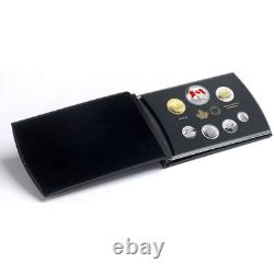 2015 Canadian Flag, 50th Anniversary. 999 Pure Silver Proof 7-Coin Set RCM