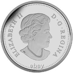2015 Canadian Flag, 50th Anniversary. 999 Pure Silver Proof 7-Coin Set RCM