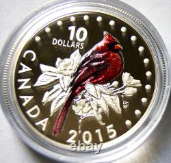 2015 Colorful Songbirds of Canada 1/2 oz $10 5-Coin Silver Proof Set