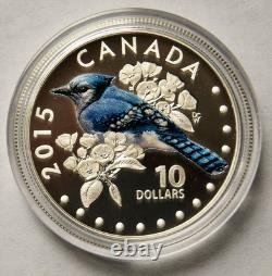 2015 Colorful Songbirds of Canada 1/2 oz $10 5-Coin Silver Proof Set