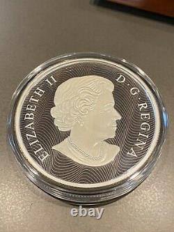 2015 Royal Canadian Mint $100 Silver 10oz Proof Coin Albert Einstein Special