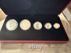 2015 Royal Canadian Mint Canada Maple Leaf Fine Silver Fractional Proof Set