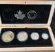 2015 Royal Canadian Mint Fine Silver Fractional Set Bald Eagle 4-Coin Set