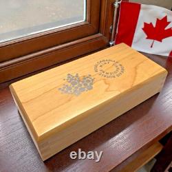 2015 Royal Canadian Mint Fine Silver Fractional Set Bald Eagle 4-Coin Set