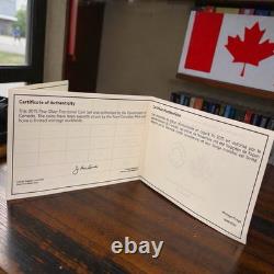 2015 Royal Canadian Mint Fine Silver Fractional Set Bald Eagle 4-Coin Set
