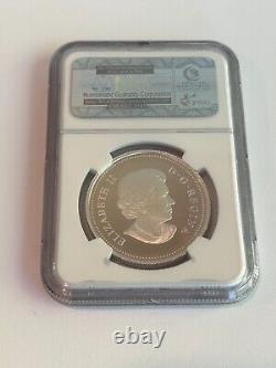 2015 Silver $15 Exploring Canada Canadian Pacific Railway Matte Proof NGC PF 70