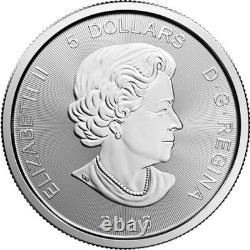 2016-2019 Canada Wildlife Predator Series 1oz Silver 4 Coin with View Display Case