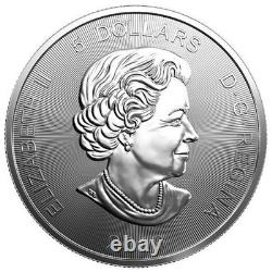 2016-2019 Canada Wildlife Predator Series 1oz Silver 4 Coin with View Display Case