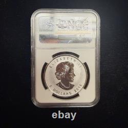 2016 $5 CANADA REVERSE PROOF 1oz SILVER MAPLE LEAF NGC PF70 PANDA PRIVY