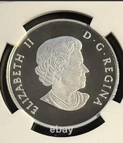 2016 $50 Canada Silver Ngc Pf70 Proof Matte Hare! Èr