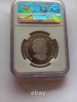 2016 $50 Canada Silver Ngc Pf70 Proof Matte Hare! Èr