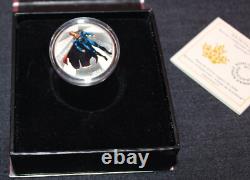 2016 CANADA $10 SUPERMAN DAWN OF JUSTICE 1/2 OZ Silver Coin Proof AO4053470