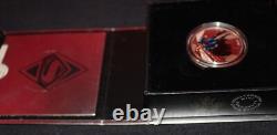 2016 CANADA $10 SUPERMAN DAWN OF JUSTICE 1/2 OZ Silver Coin Proof AO4053470