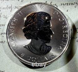 2016 CANADA Queen Elizabeth II. 1.5 OZ Silver Reverse Cameo Proof