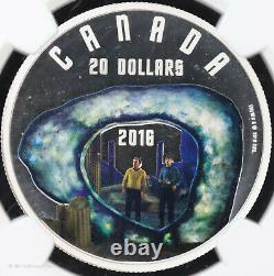 2016 Canada 1 oz Silver Proof $20 Star Trek City Edge of Forever NGC PF 70 UC PR