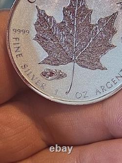 2016 Canada 1 oz Silver Reverse Proof V Tank Privy Rainbow Toned WWI Coin