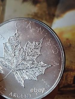 2016 Canada 1 oz Silver Reverse Proof V Tank Privy Rainbow Toned WWI Coin